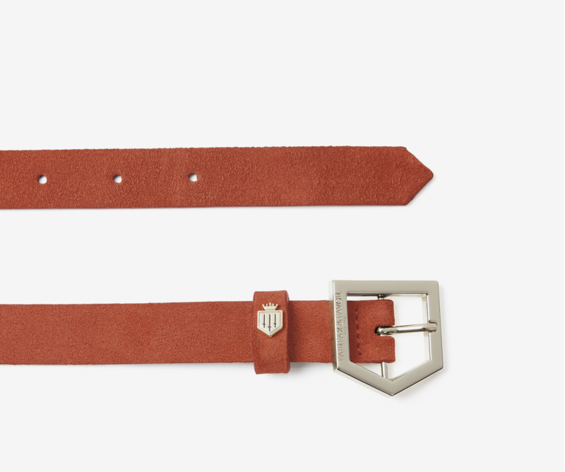 Fairfax and Favor Sennowe Belt Sunset Orange-2